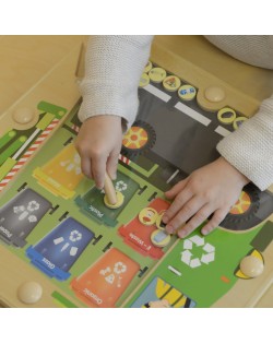 MATERIĀLU ŠĶIROŠANAS PĀRSTRĀDES KRAVAS AUTOMAŠĪNA - MASTERKIDZ