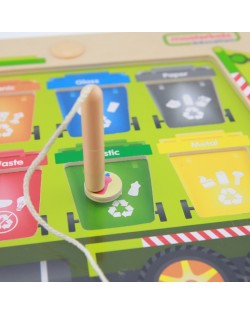 MATERIĀLU ŠĶIROŠANAS PĀRSTRĀDES KRAVAS AUTOMAŠĪNA - MASTERKIDZ