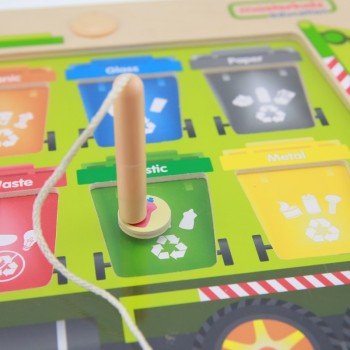 MATERIĀLU ŠĶIROŠANAS PĀRSTRĀDES KRAVAS AUTOMAŠĪNA - MASTERKIDZ