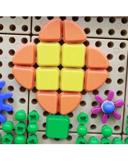 ĢEOMETRISKO FIGŪRU KOMPLEKTS STEM TĀFELĒM, 64 GAB - MASTERKIDZ