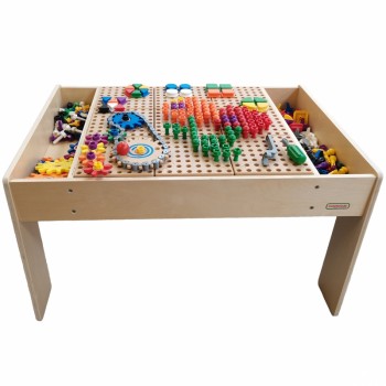 KOKA MĀCĪBU GALDS + STEM SIENAS PIEDERUMI - MASTERKIDZ