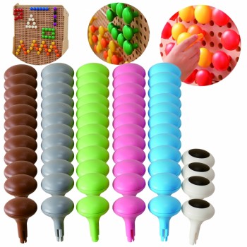 KRĀSAINAS JUMBO TAPAS STEM TĀFELĒM, 64 GAB. - MASTERKIDZ