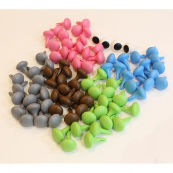 KRĀSAINAS JUMBO TAPAS STEM TĀFELĒM, 128 GAB. - MASTERKIDZ