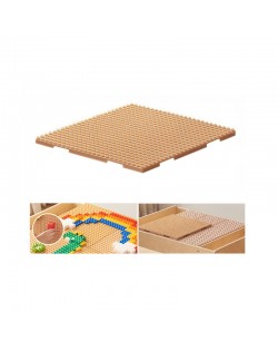 KOKA MĀCĪBU GALDS + STEM SIENAS PIEDERUMI + 135 KLUCĪŠI - MASTERKIDZ