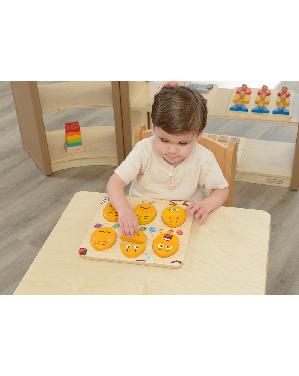 EMOCIJU APGUVES TĀFELE MR. EGGS - MASTERKIDZ