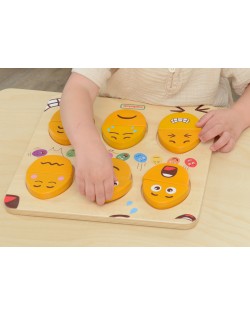 EMOCIJU APGUVES TĀFELE MR. EGGS - MASTERKIDZ