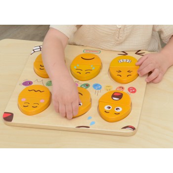 EMOCIJU APGUVES TĀFELE MR. EGGS - MASTERKIDZ