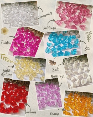 AKRILA "DIMANTI" DAŽĀDAS KRĀSAS - OUWAKIDS