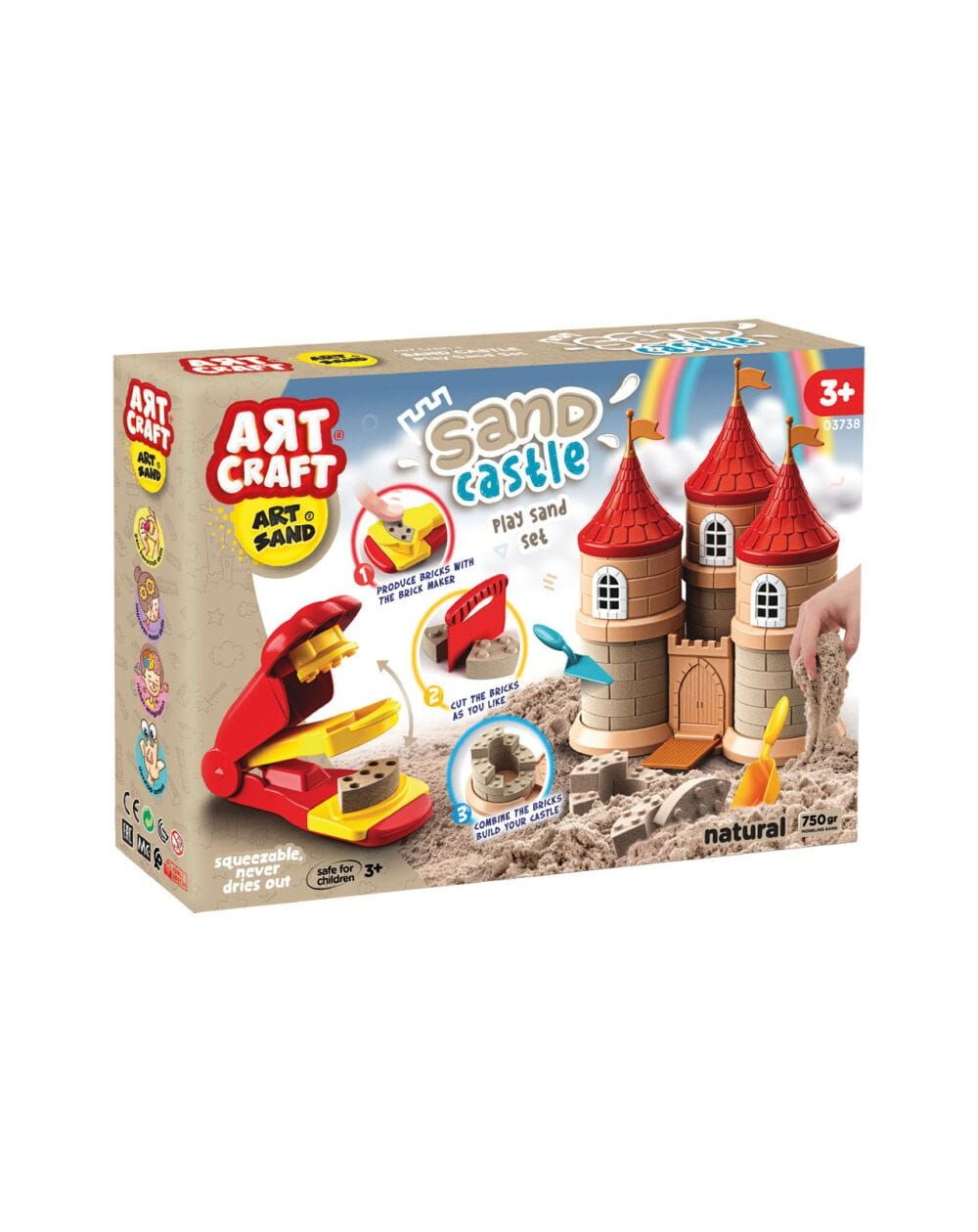 KINĒTISKO SMILŠU RADOŠAIS KOMPLEKTS FAIRY TALE - WOODY