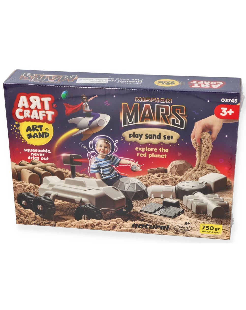 KINĒTISKO SMILŠU RADOŠAIS KOMPLEKTS MARSA MISIJA - WOODY KINĒTISKO SMILŠU RADOŠAIS KOMPLEKTS MARSA MISIJA - WOODY