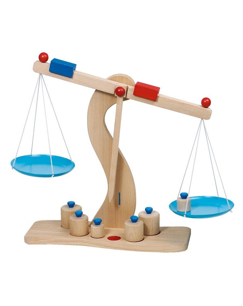 ROTAĻU KOKA SVARI AR ATSVARIEM - GOKI