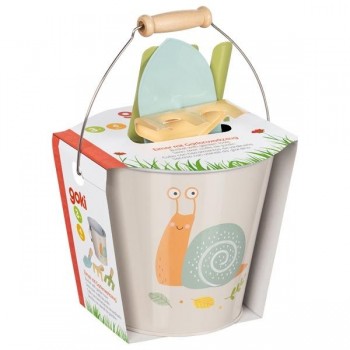 Dārza Darba Rīku Komplekts Ar Spainīti Snail - GOKI Dārza Darba Rīku Komplekts Ar Spainīti Snail - GOKI