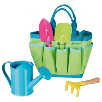 Childrens Garden Tools with Bag - GOKI Childrens Garden Tools with Bag - GOKI