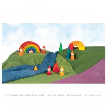 Wooden Blocks Sunrise