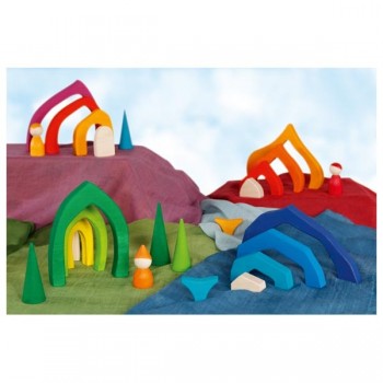 Wooden Blocks Four Seasons