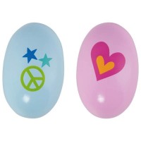 EGG SHAKER IN PINK OR BLUE - GOKI
