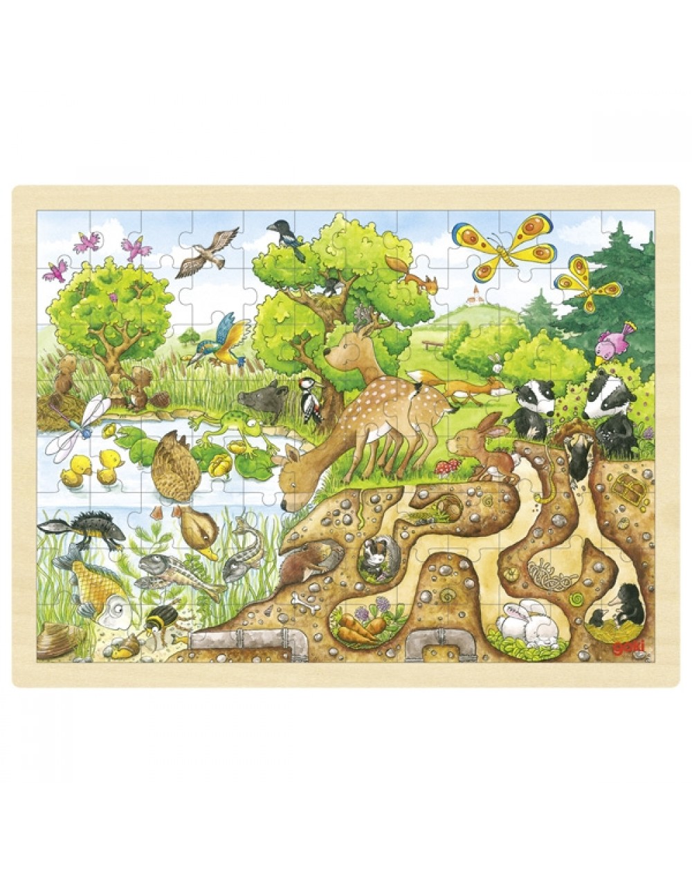 Koka Puzle Nature - GOKI