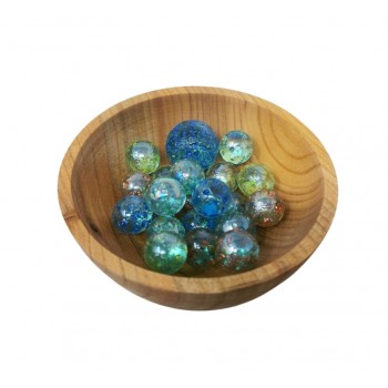 Stikla bumbiņas Ar Tekstūru, 21 gab. - GOKI