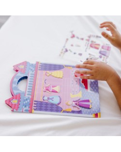 Pufīgo Uzlīmju Komplekts Princess - MELISSA&DOUG