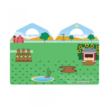 PUFFY STICKER SET ON THE FARM - MELISSA&DOUG