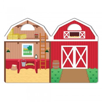 PUFFY STICKER SET ON THE FARM - MELISSA&DOUG