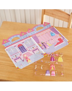 Pufīgo Uzlīmju Komplekts Princess - MELISSA&DOUG