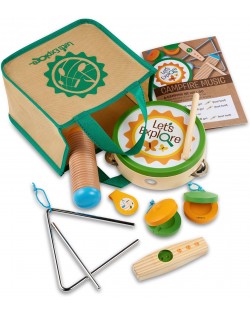 Mūzikas Instrumentu Komplekts Let's Explore Camp Music Play  - MELISSA&DOUG