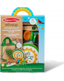 Mūzikas Instrumentu Komplekts Let's Explore Camp Music Play  - MELISSA&DOUG