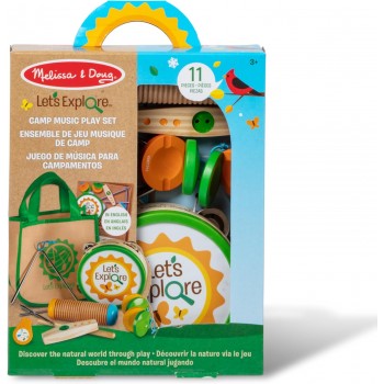 Musical Instrument Set Lets Explore Camp Music Play - MELISSA&DOUG