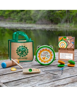 Mūzikas Instrumentu Komplekts Let's Explore Camp Music Play  - MELISSA&DOUG