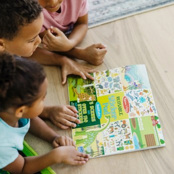 Atkārtoti Lietojamu Uzlīmju Bloks Habitats 150+ uzlīmes - Melissa&Doug Atkārtoti Lietojamu Uzlīmju Bloks Habitats 150+ uzlīmes - Melissa&Doug