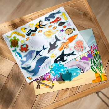Atkārtoti Lietojamu Uzlīmju Bloks Habitats 150+ uzlīmes - Melissa&Doug Atkārtoti Lietojamu Uzlīmju Bloks Habitats 150+ uzlīmes - Melissa&Doug