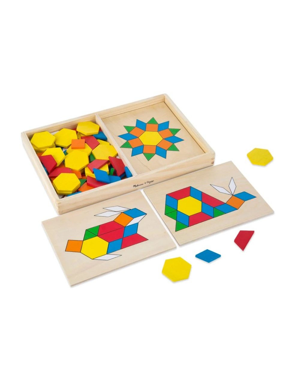 Koka Mozaīka-Puzle Kastē - MELISSA&DOUG Koka Mozaīka-Puzle Kastē - MELISSA&DOUG