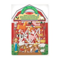 PUFĪGO UZLĪMJU KOMPLEKTS ON THE FARM - MELISSA&DOUG