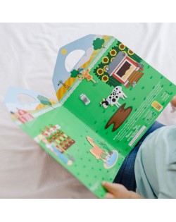 PUFĪGO UZLĪMJU KOMPLEKTS ON THE FARM - MELISSA&DOUG