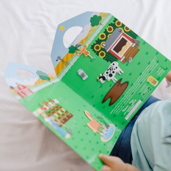 PUFFY STICKER SET ON THE FARM - MELISSA&DOUG
