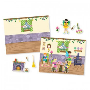 Atkārtoti Lietojamu Uzlīmju Bloks Fairies - MELISSA&DOUG Atkārtoti Lietojamu Uzlīmju Bloks Fairies - MELISSA&DOUG