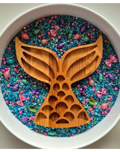 NĀRIŅAS ASTE, SENSORO SPĒĻU KOKA PAPLĀTE, KASTE, TRAUKS - OUWAKIDS