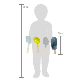 METĀLA LĀPSTIŅU KOMPLEKTS - SMALL FOOT