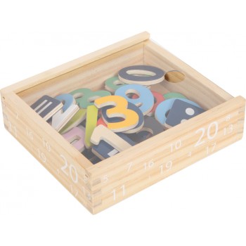 KRĀSAINI MAGNĒTISKIE CIPARI - SMALL FOOT KRĀSAINI MAGNĒTISKIE CIPARI - SMALL FOOT