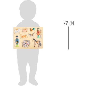 PUZLE LAUKU DZĪVE - SMALL FOOT