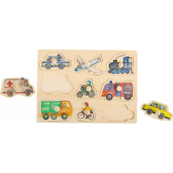 PUZZLE TRANSPORT VEHICLES - SMALL FOOT