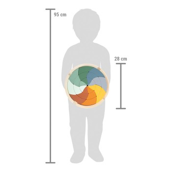 KRĀSU PUZLE SAFARI - SMALL FOOT