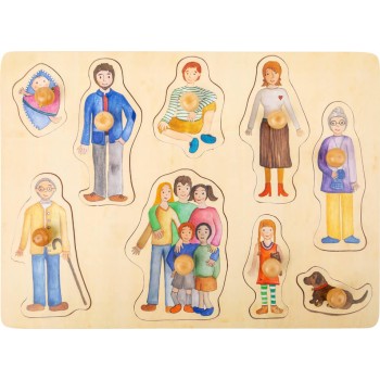 PUZLE ĢIMENE UN DRAUGI - SMALL FOOT PUZLE ĢIMENE UN DRAUGI - SMALL FOOT