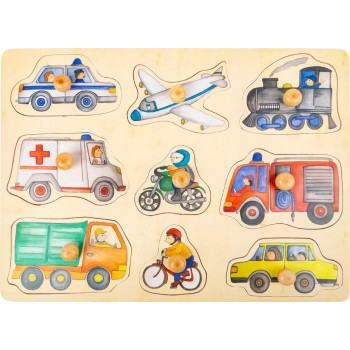 PUZZLE TRANSPORT VEHICLES - SMALL FOOT