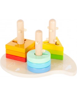 FORMU UN KRĀSU PIELĀGOŠANAS PIRAMĪDAS - SMALL FOOT