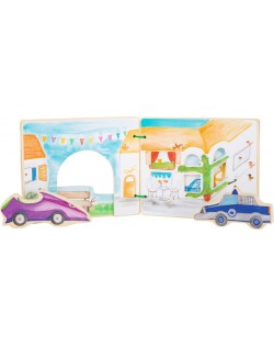 INTERAKTĪVA KOKA BILŽU GRĀMATA POLICIJA - SMALL FOOT