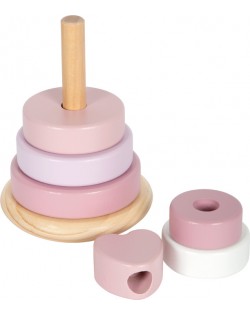 KOKA TORNIS PIRAMĪDA ROZĀ TOŅOS - SMALL FOOT