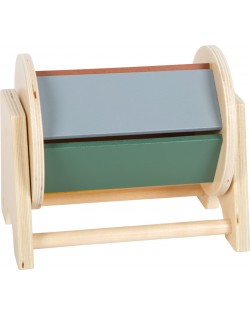 ROTĒJOŠS CILINDRS AR IEBŪVĒTU KOKA BUMBIŅU - SMALL FOOT