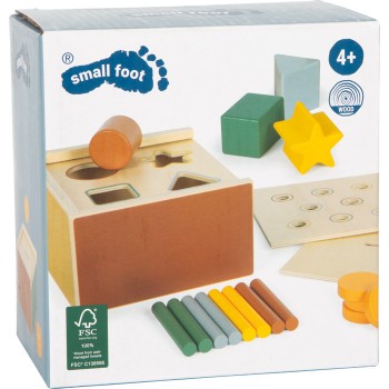 MONTESSORI SHAPES MATCHING SORTING GAME - SMALL FOOT